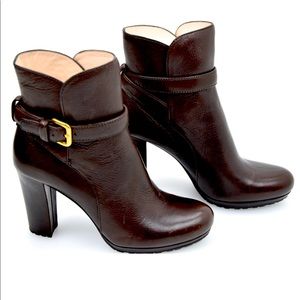 Prada Brown leather boots